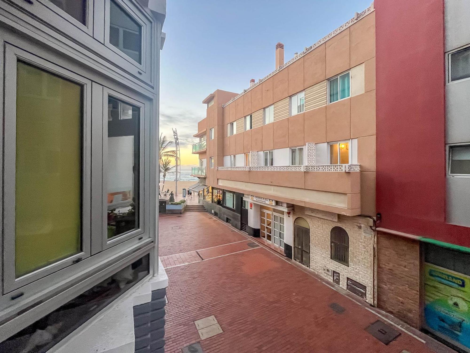 Apartamento A 20 M A Pie Playa De Las Canteras Las Palmas de Gran Canaria Eksteriør bilde